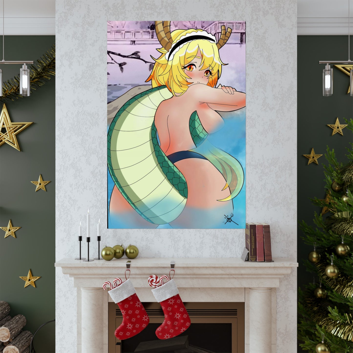 Blunnderland Art - Kobi Dragon - Poster