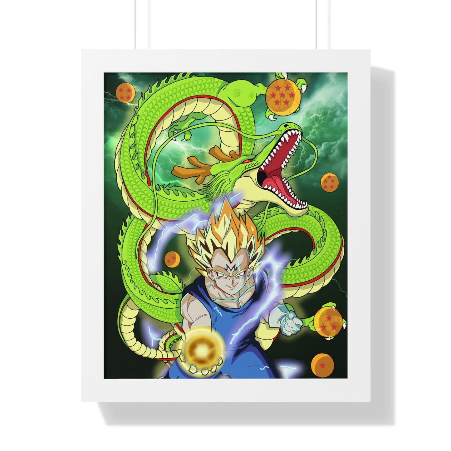 Anime - Dragon Ball Z - Majin Vegeta Framed Poster