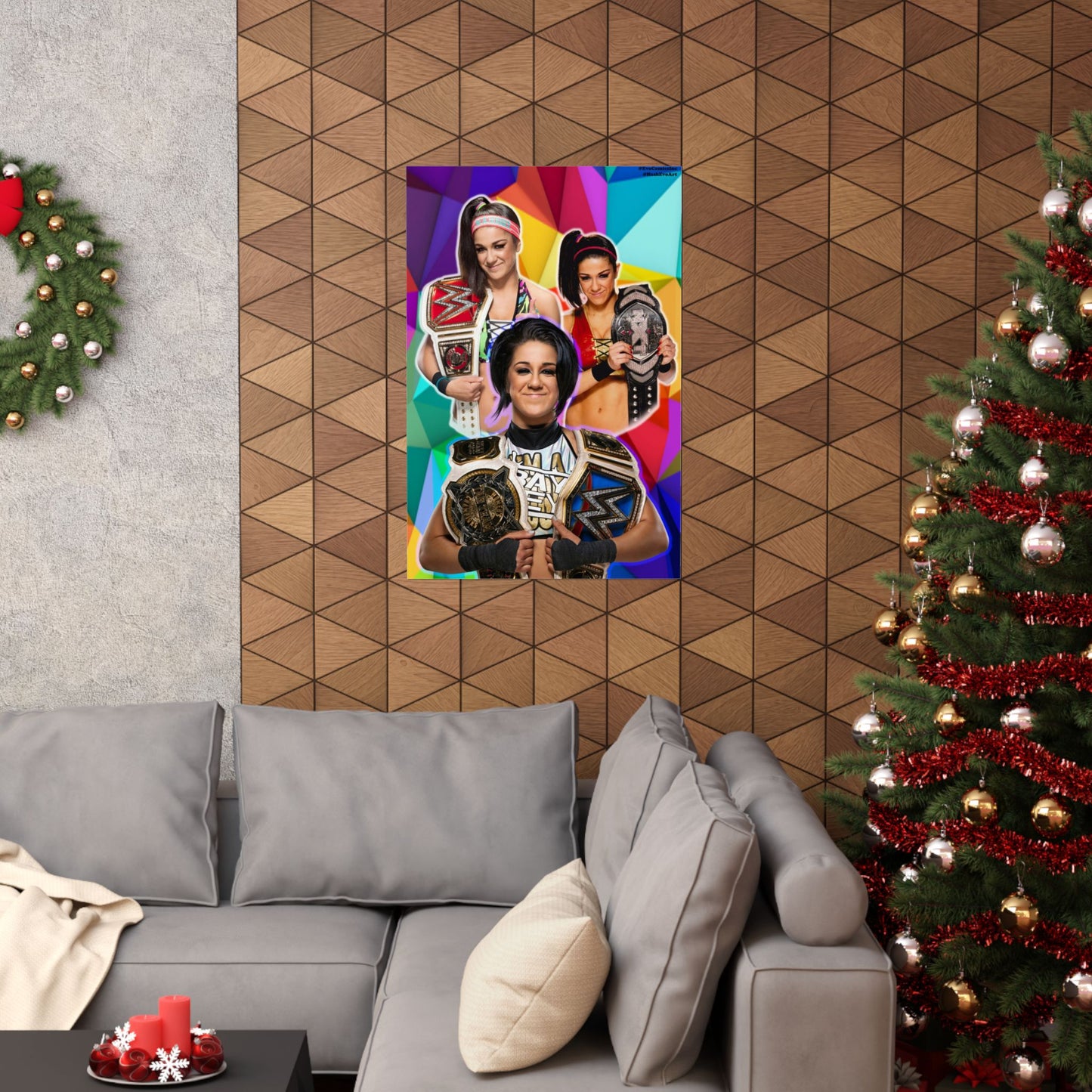 Wrestling - Bayley v2 - Poster