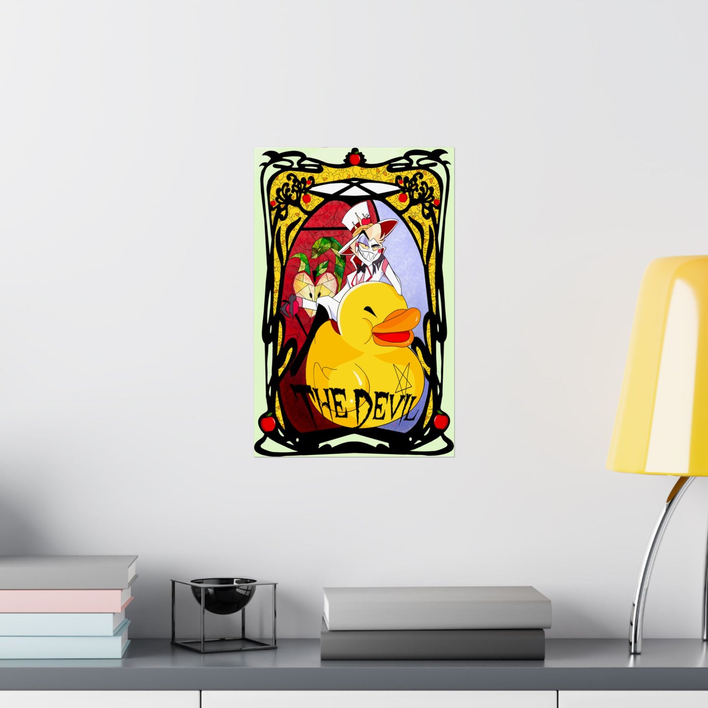 Hasbin Hotel - Tarot Card Poster - The Devil - Poster