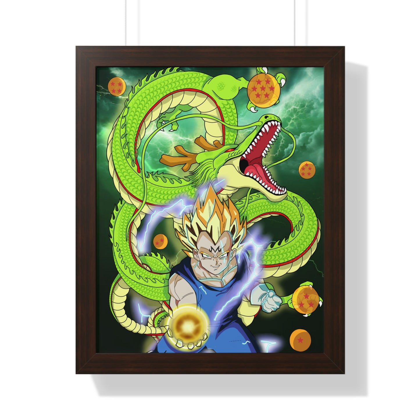 Anime - Dragon Ball Z - Majin Vegeta Framed Poster