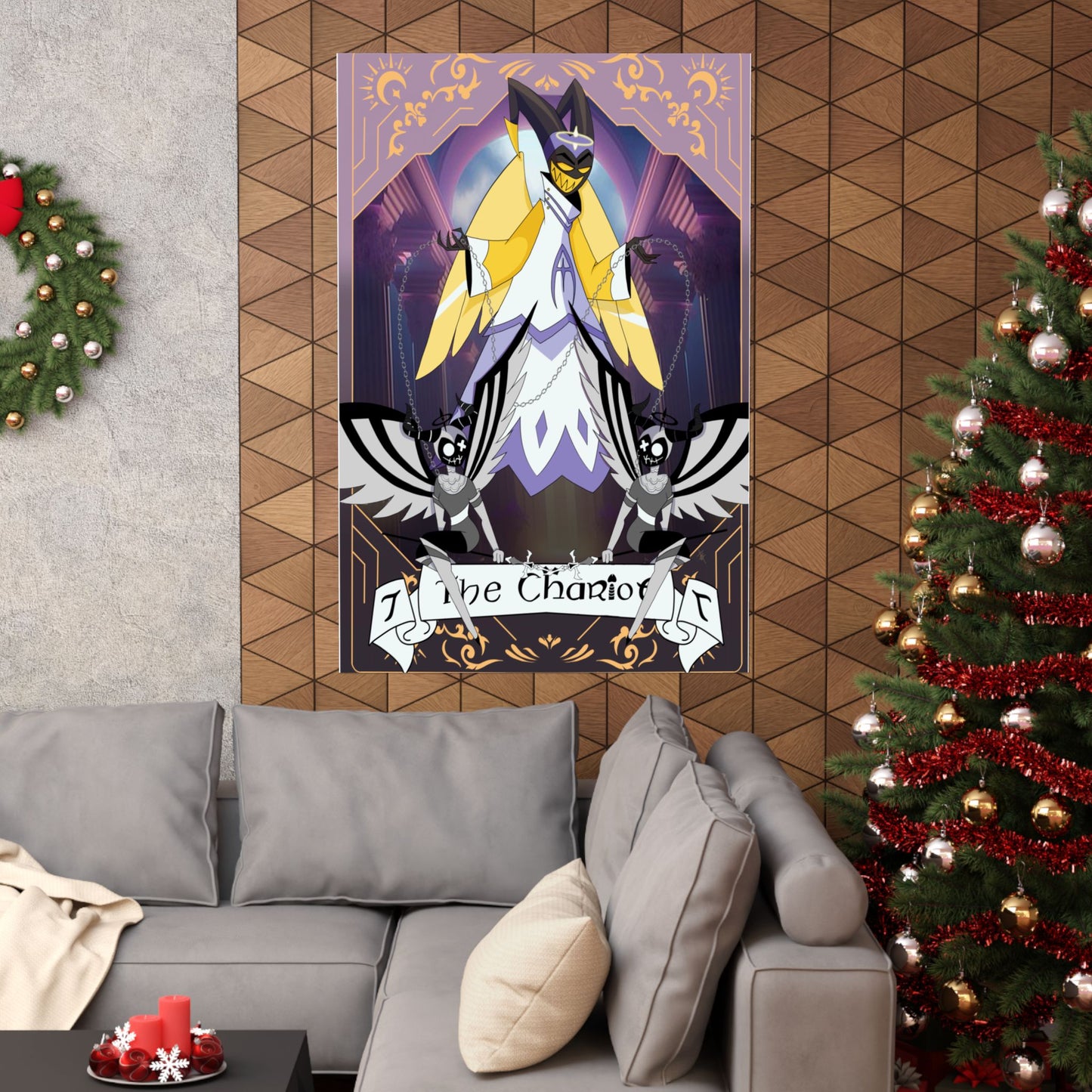 Hasbin Hotel - Tarot Card Poster - The Chariot - Poster