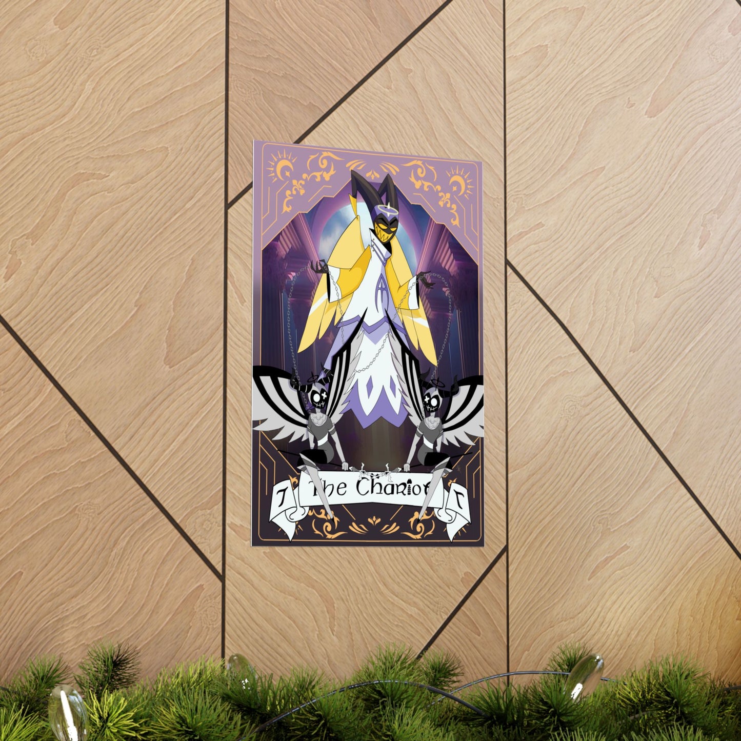Hasbin Hotel - Tarot Card Poster - The Chariot - Poster