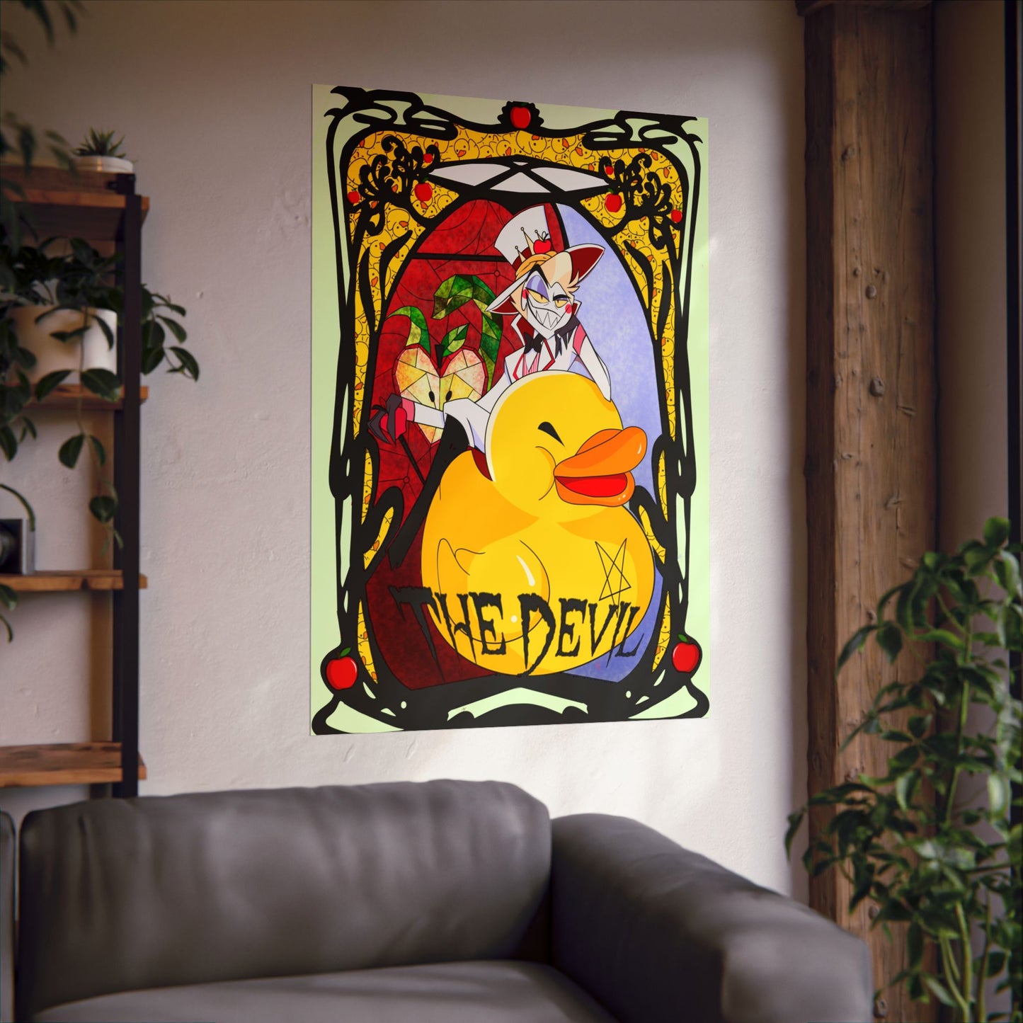 Hasbin Hotel - Tarot Card Poster - The Devil - Poster