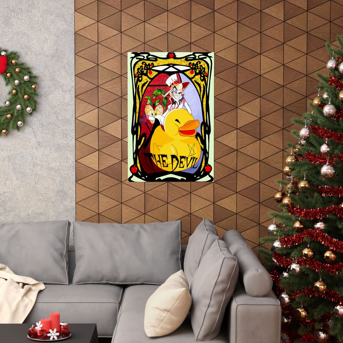 Hasbin Hotel - Tarot Card Poster - The Devil - Poster