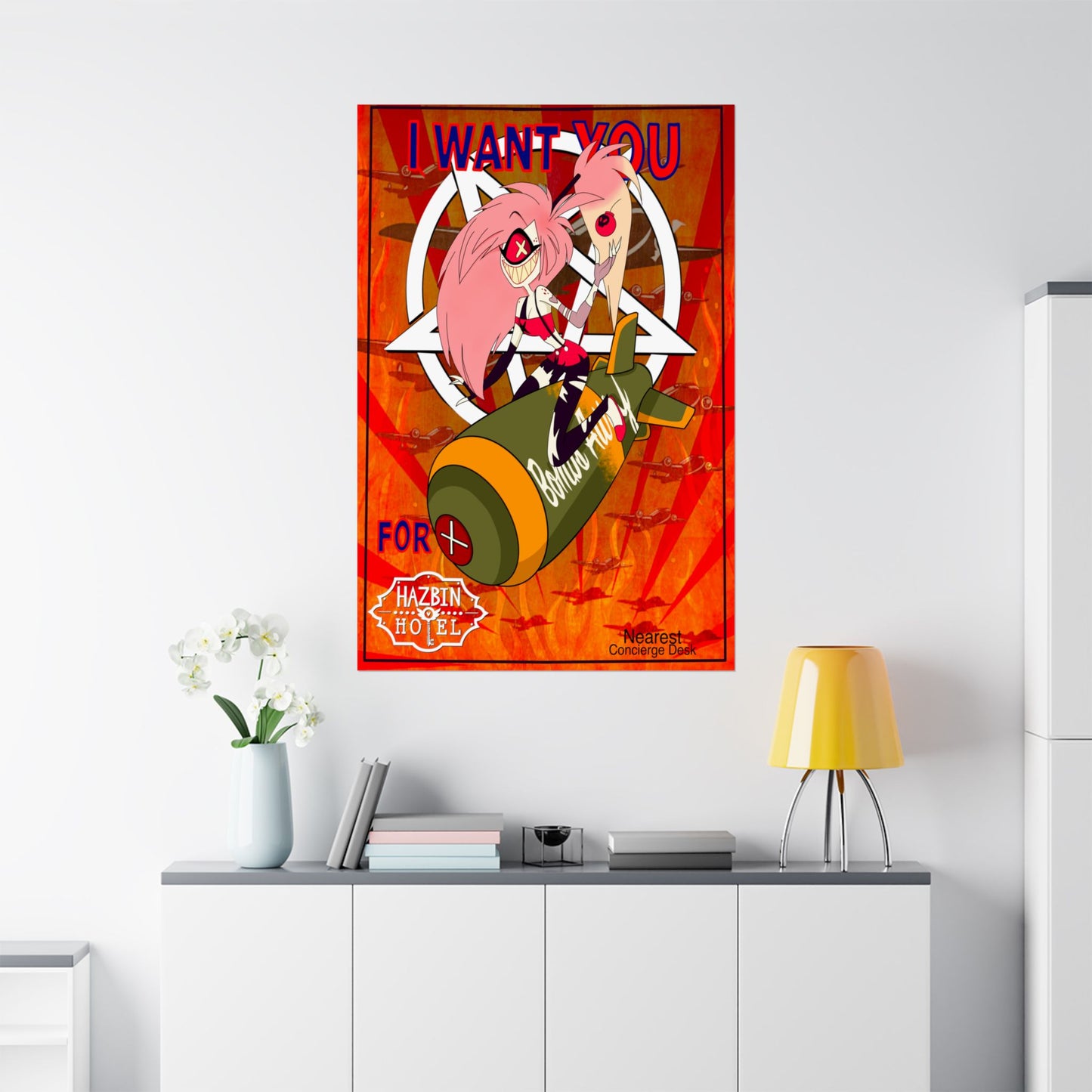 Hasbin Hotel - Tarot Card Poster - Cherrie Bomb - Poster