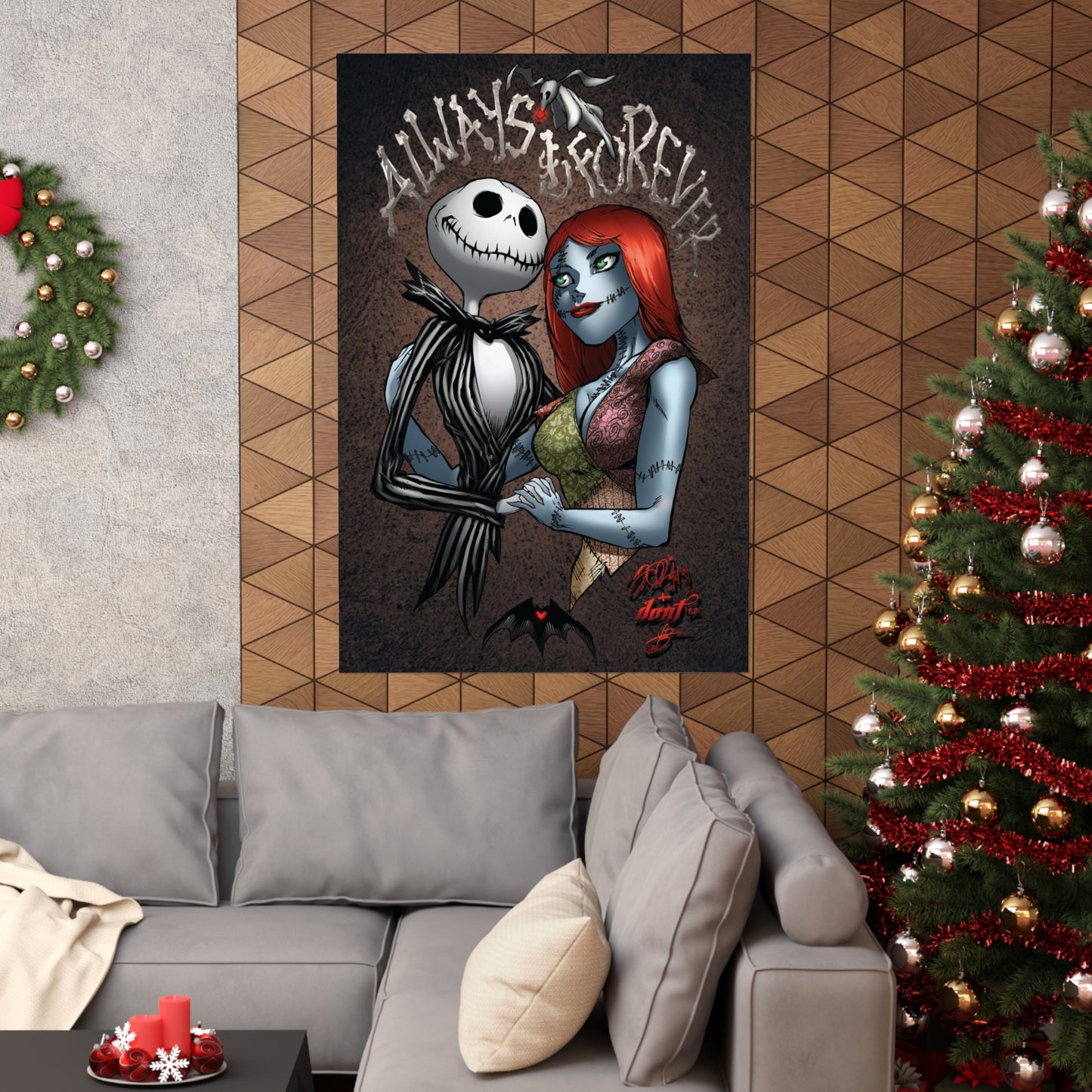 Disney - Nightmare Before Christmas - Always and Forver - Poster