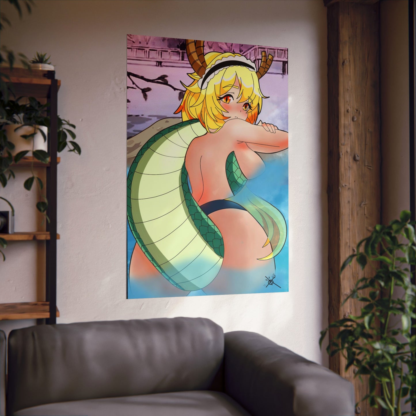 Blunnderland Art - Kobi Dragon - Poster