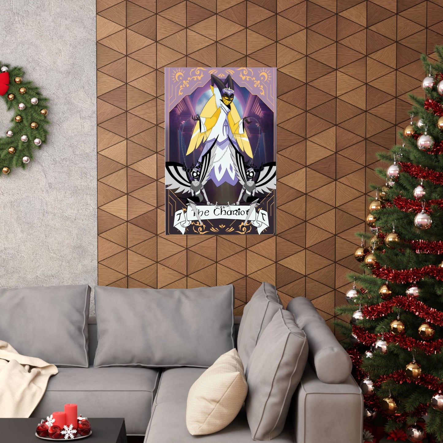 Hasbin Hotel - Tarot Card Poster - The Chariot - Poster
