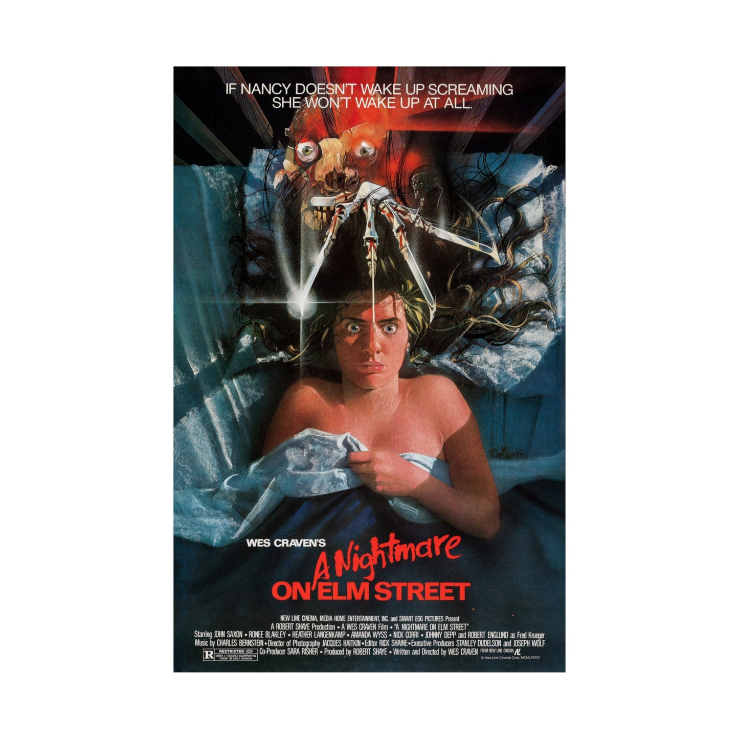 Movies - A Nightmare on Elm Street 1 - Poster