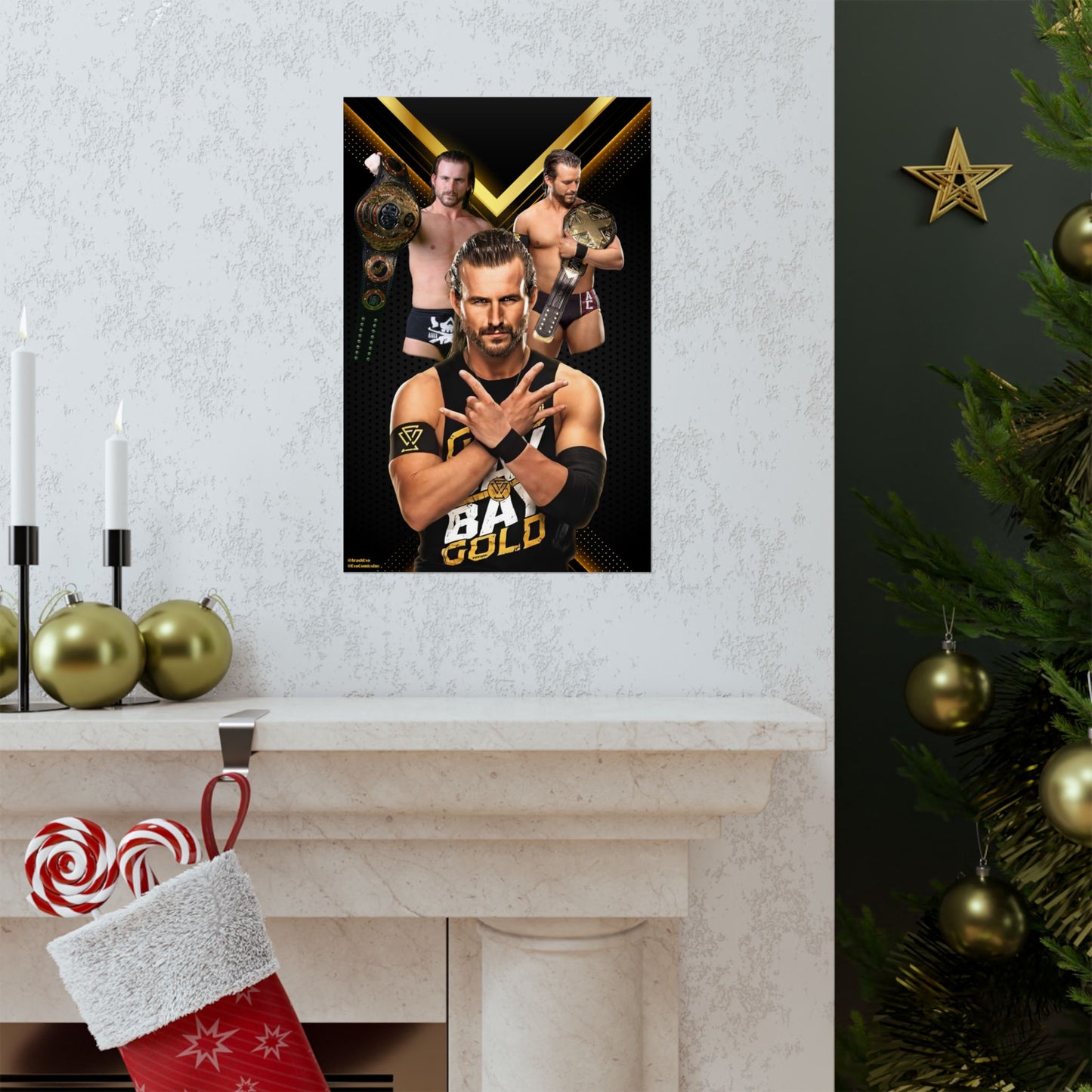 Wrestling - Adam Cole v1 - Poster