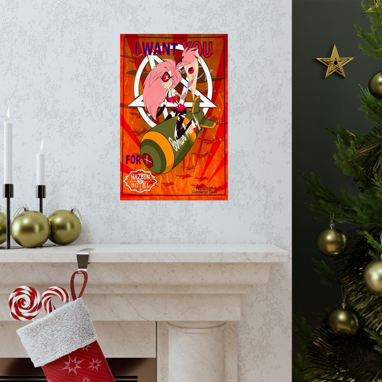 Hasbin Hotel - Tarot Card Poster - Cherrie Bomb - Poster