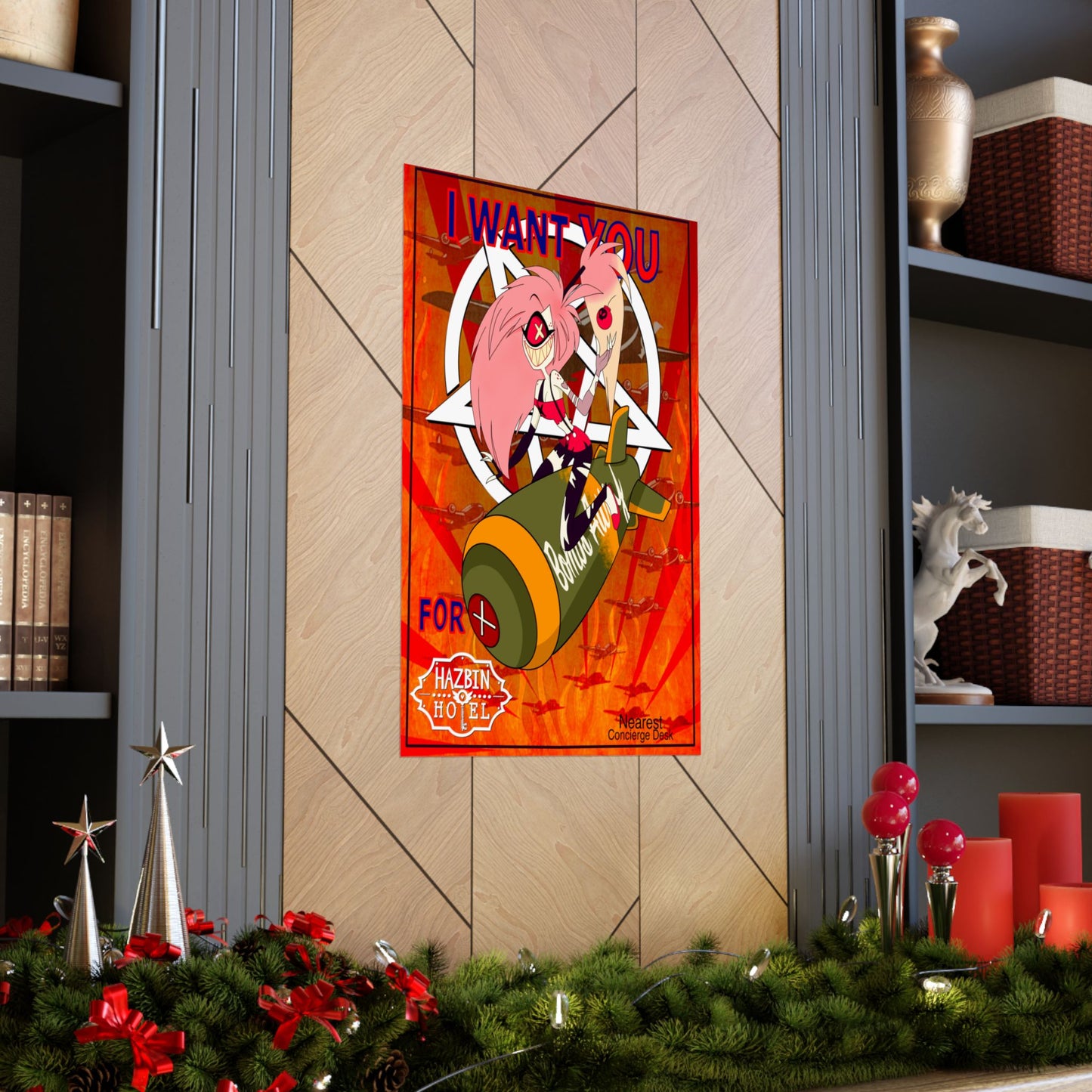 Hasbin Hotel - Tarot Card Poster - Cherrie Bomb - Poster