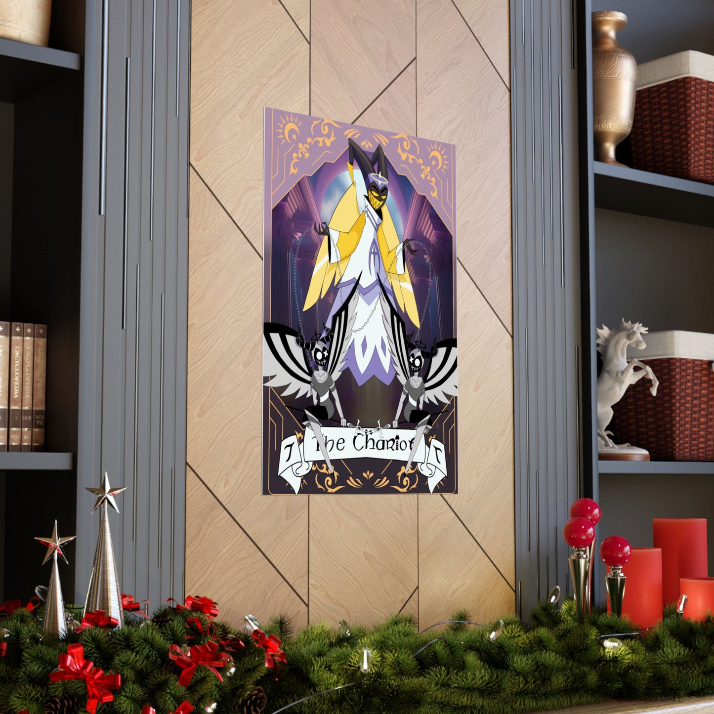 Hasbin Hotel - Tarot Card Poster - The Chariot - Poster