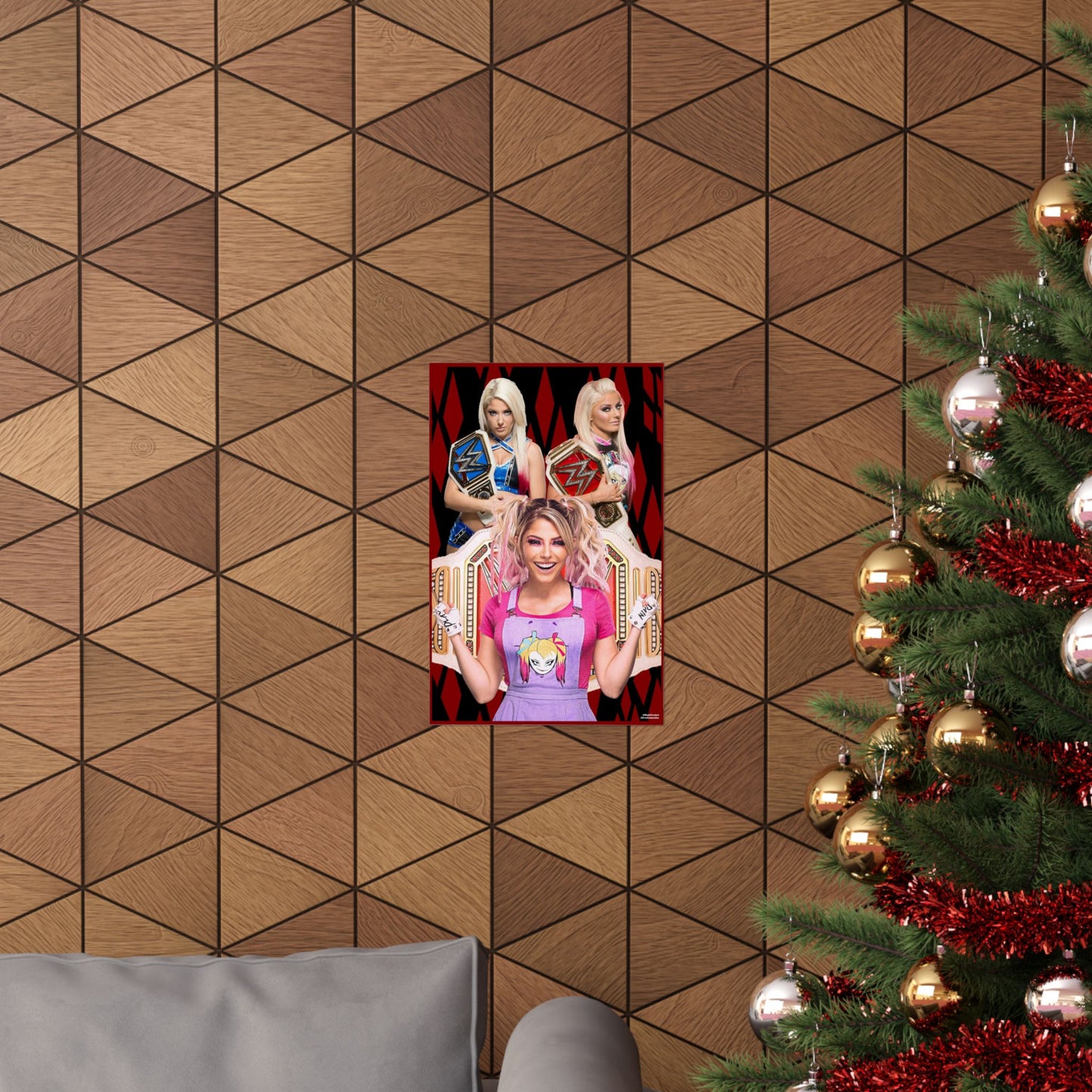 Wrestling - Alexa Bliss v2 - Poster