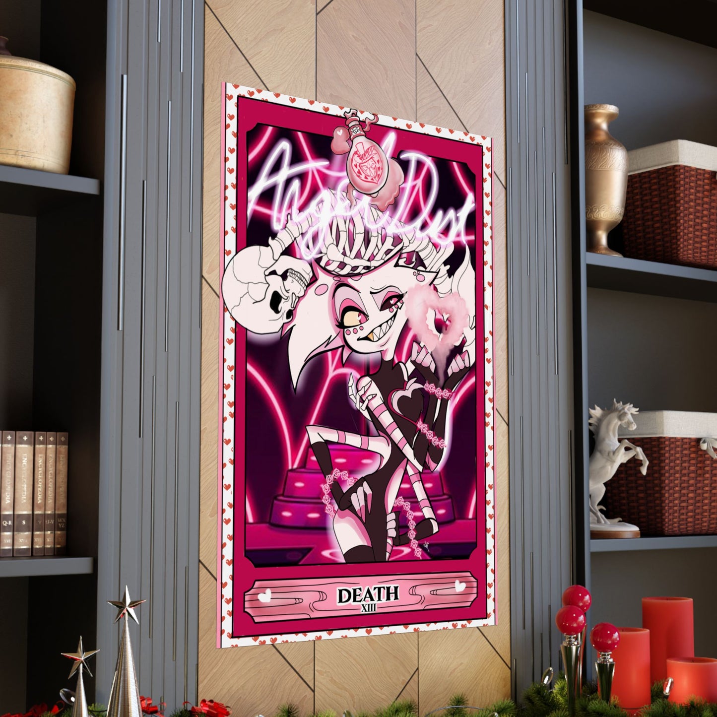 Hasbin Hotel - Tarot Card Poster - Angel Dust - Poster