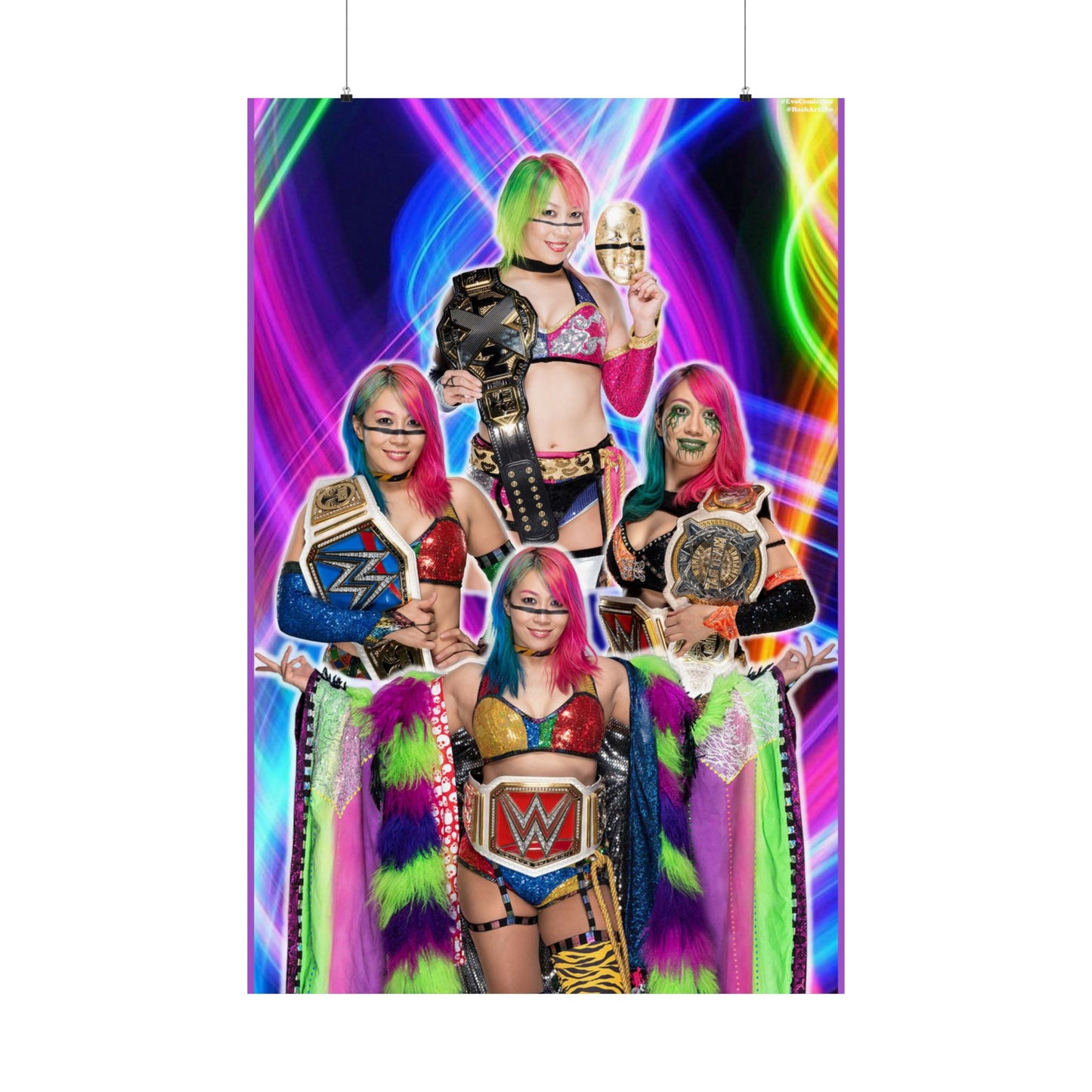Wrestling - Asuka v1 - Poster