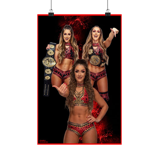 Wrestling - Britt Baker v1 - Poster