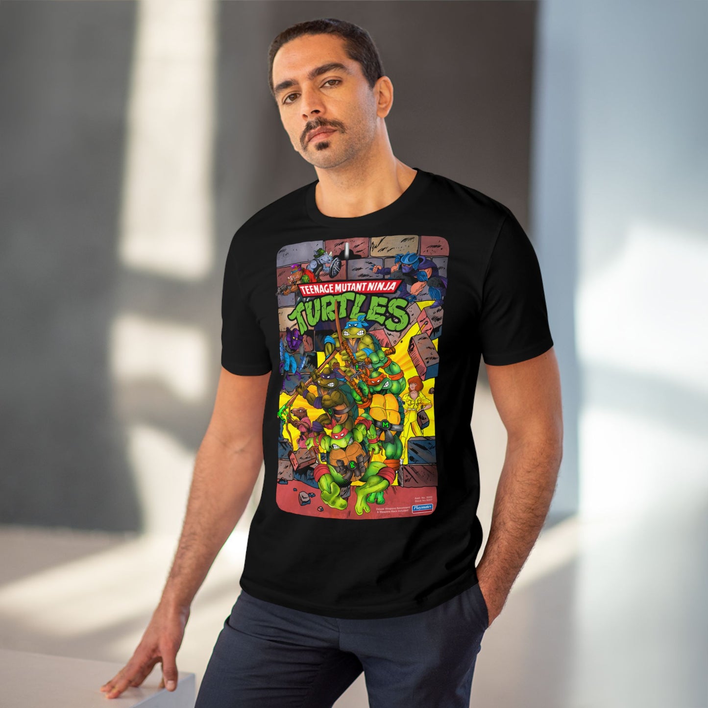 TMNT - Playmates Toy Card Back - T-shirt - Unisex