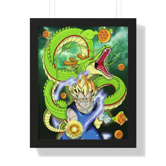 Anime - Dragon Ball Z - Majin Vegeta Framed Poster