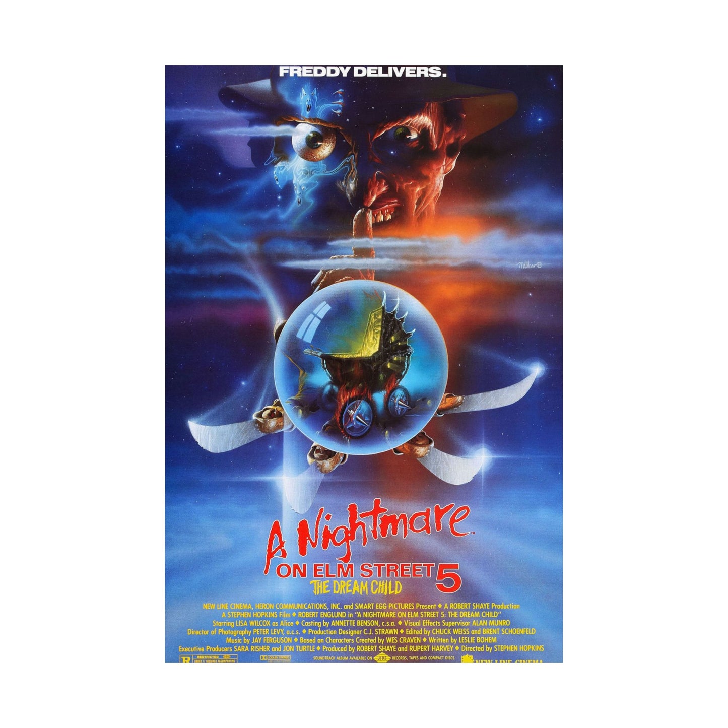 Movies - A Nightmare on Elm Street 5 - Poster