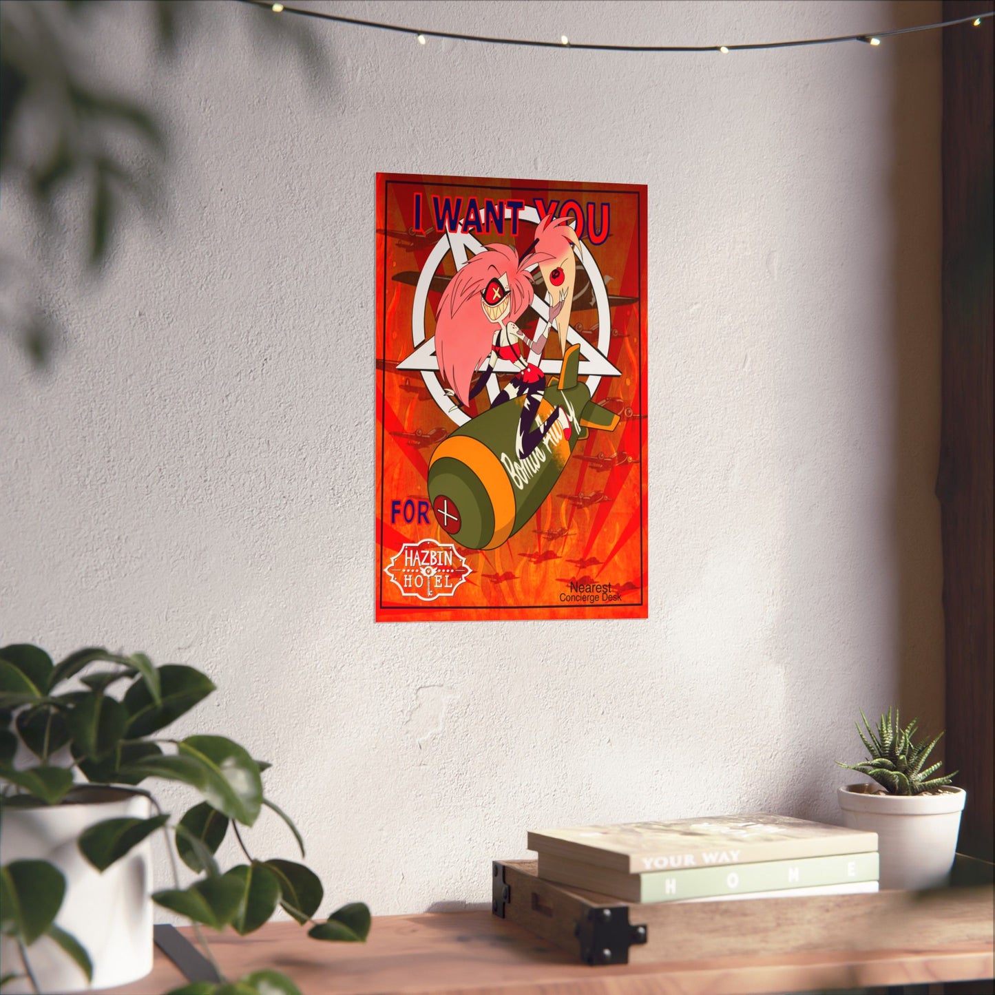 Hasbin Hotel - Tarot Card Poster - Cherrie Bomb - Poster