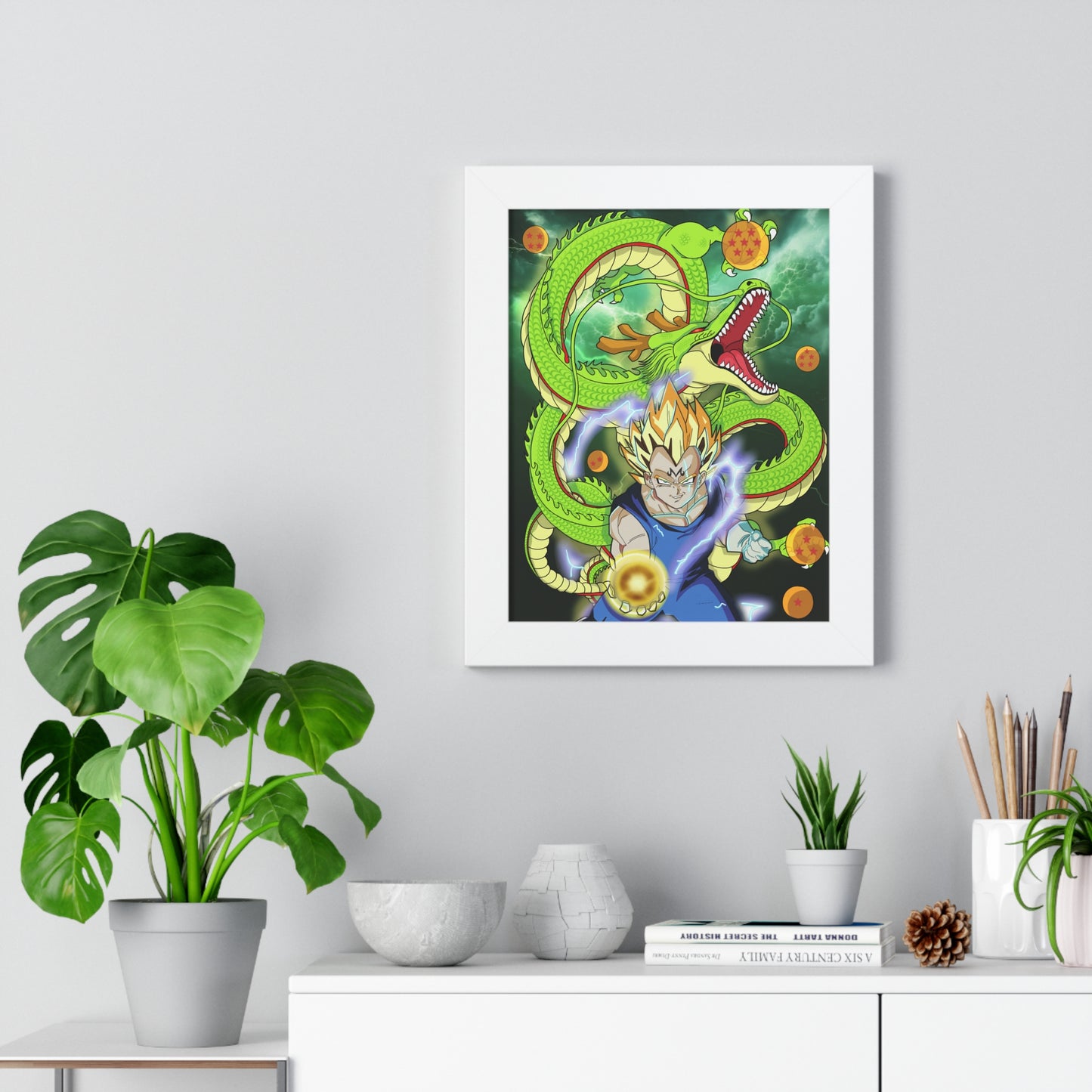 Anime - Dragon Ball Z - Majin Vegeta Framed Poster