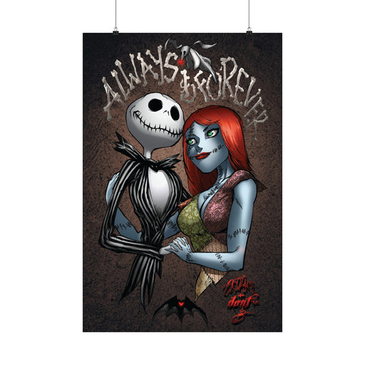Disney - Nightmare Before Christmas - Always and Forver - Poster