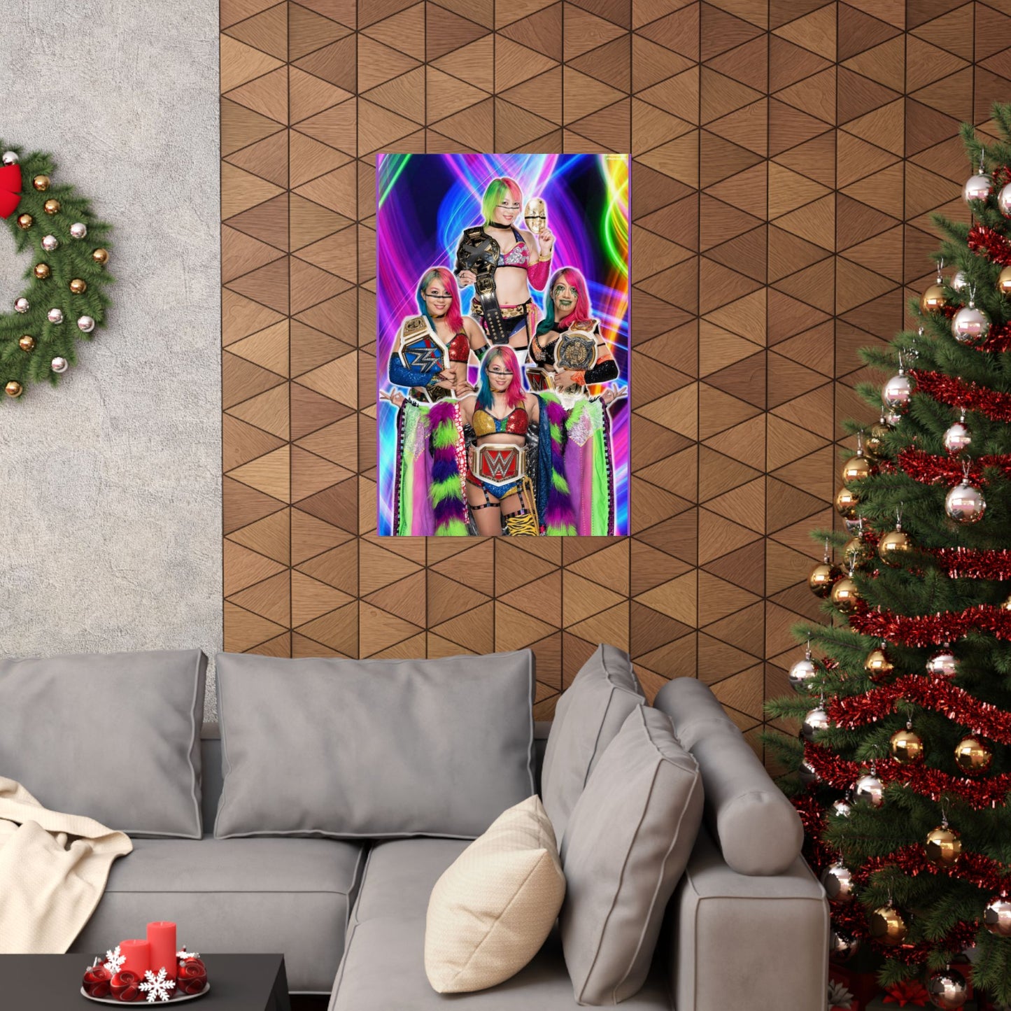 Wrestling - Asuka v1 - Poster