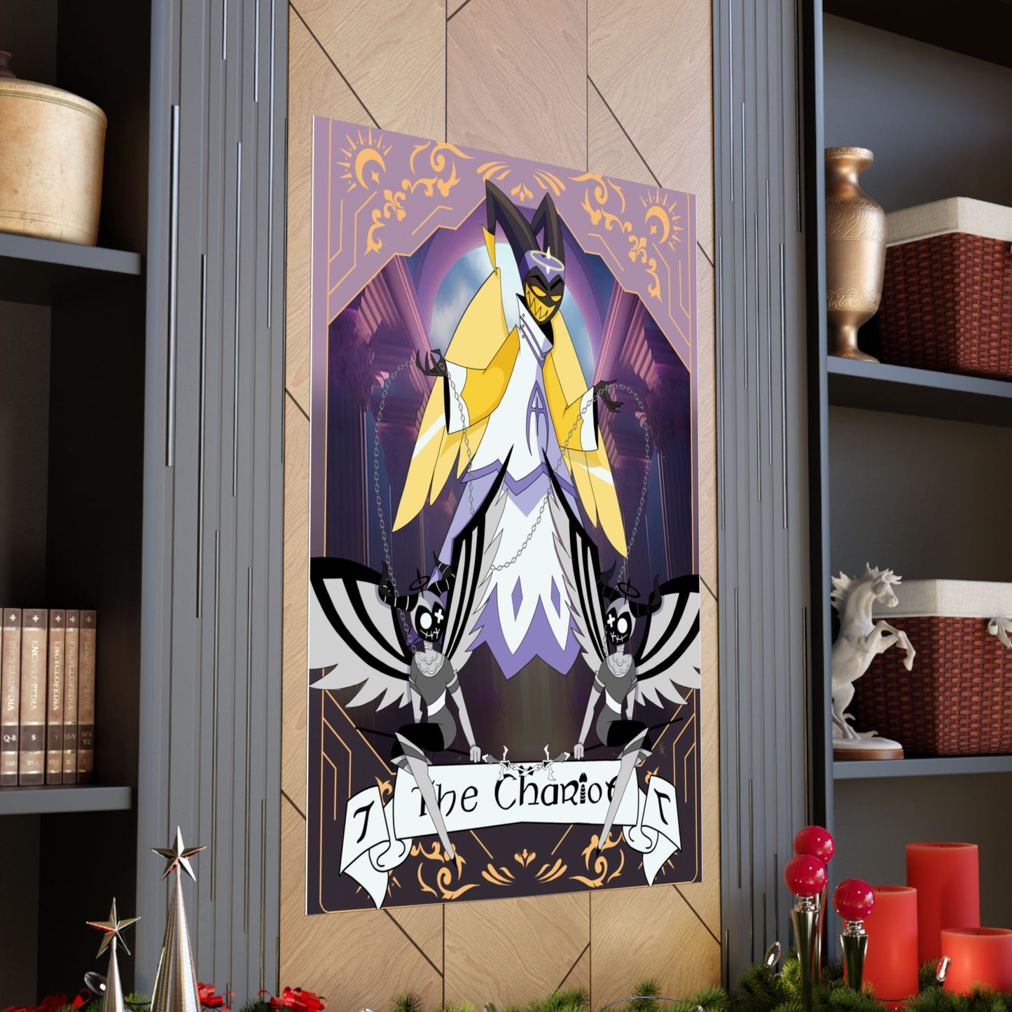 Hasbin Hotel - Tarot Card Poster - The Chariot - Poster