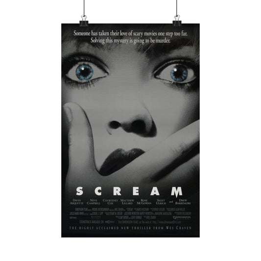 Movies - Scream 1 - Poster