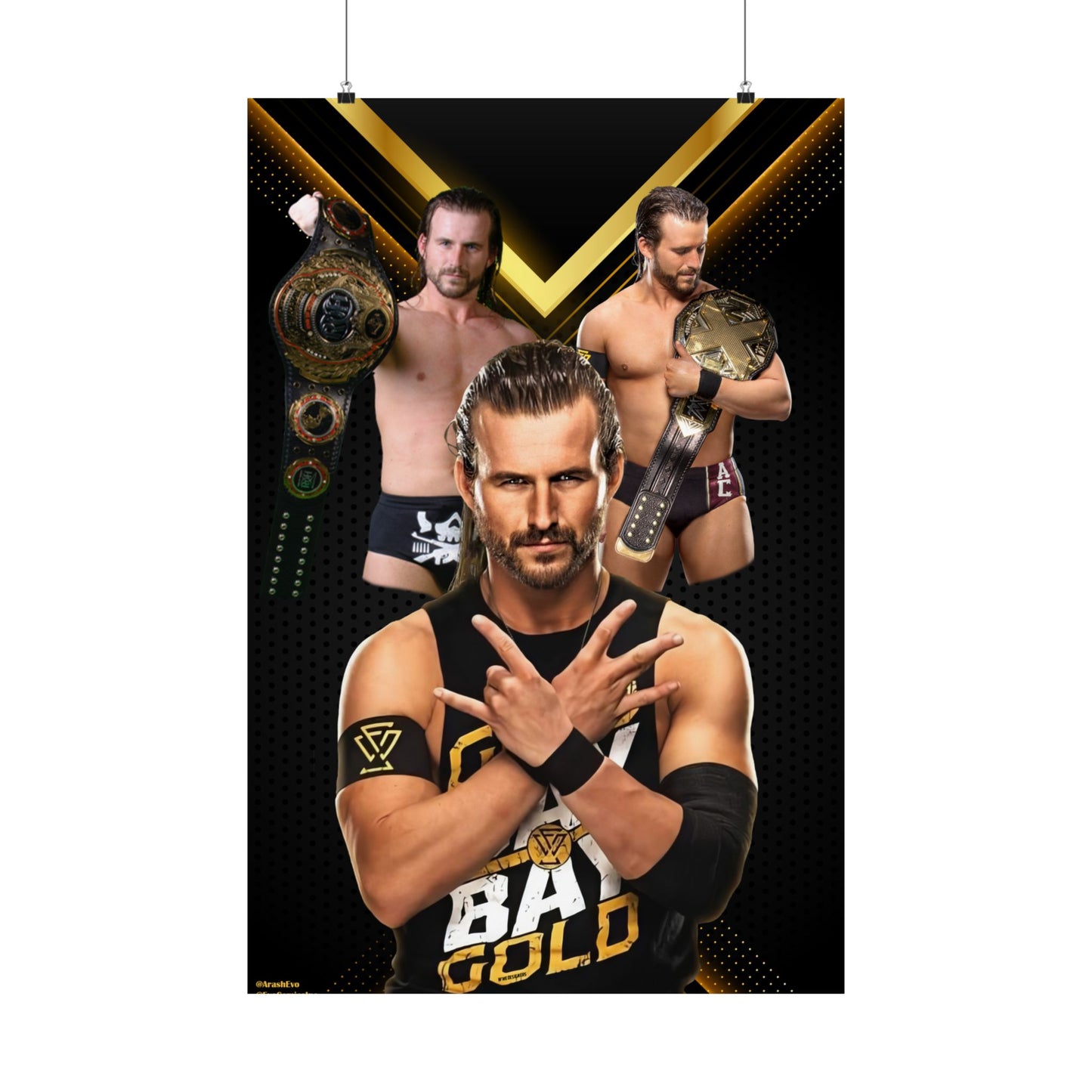 Wrestling - Adam Cole v1 - Poster