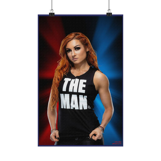 Wrestling - Becky Lynch v1 - Poster