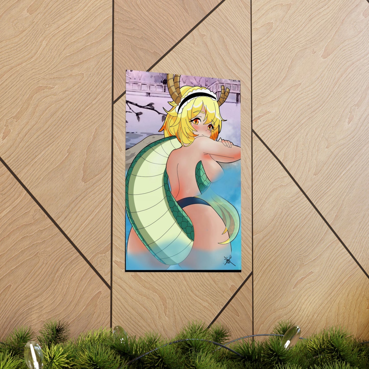 Blunnderland Art - Kobi Dragon - Poster