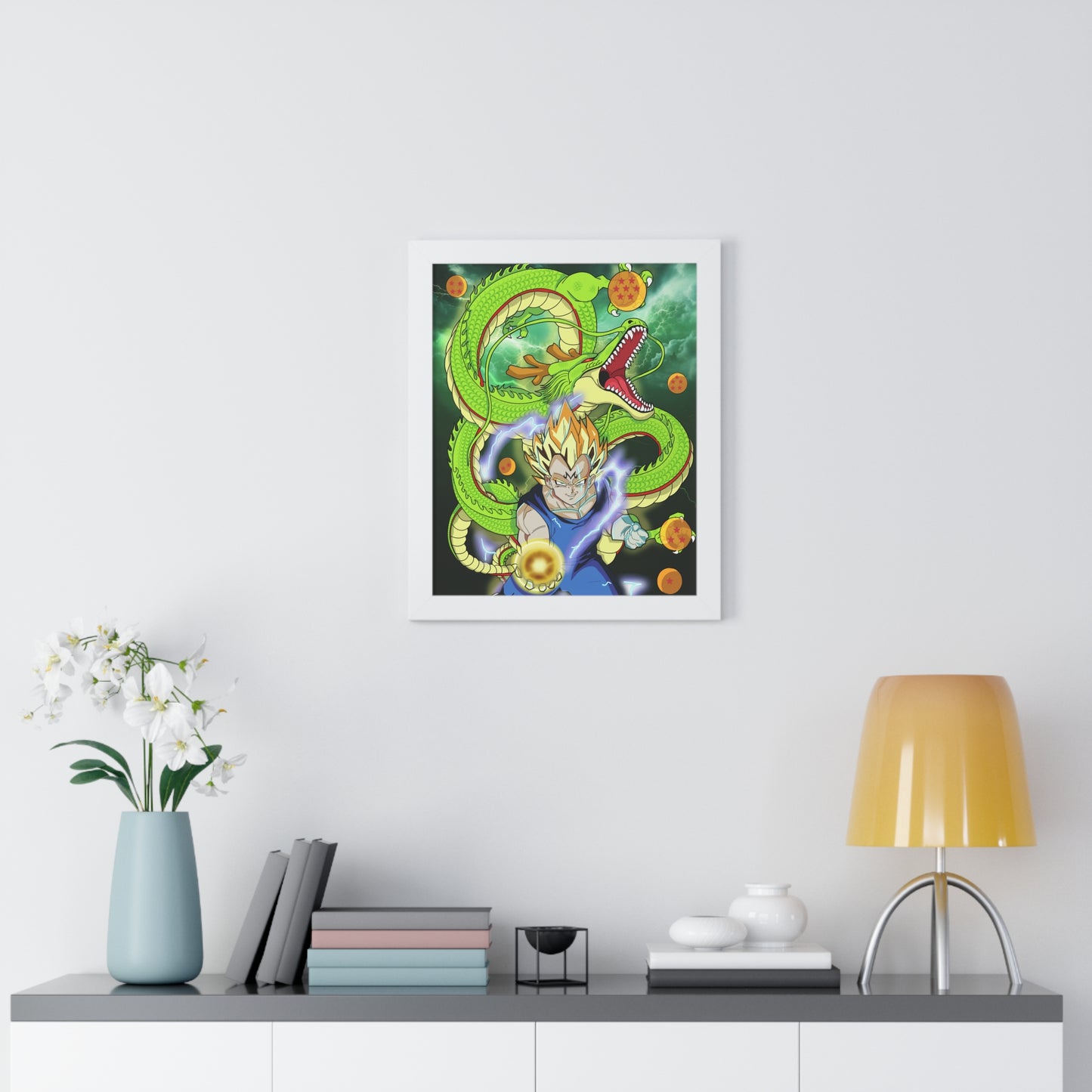 Anime - Dragon Ball Z - Majin Vegeta Framed Poster