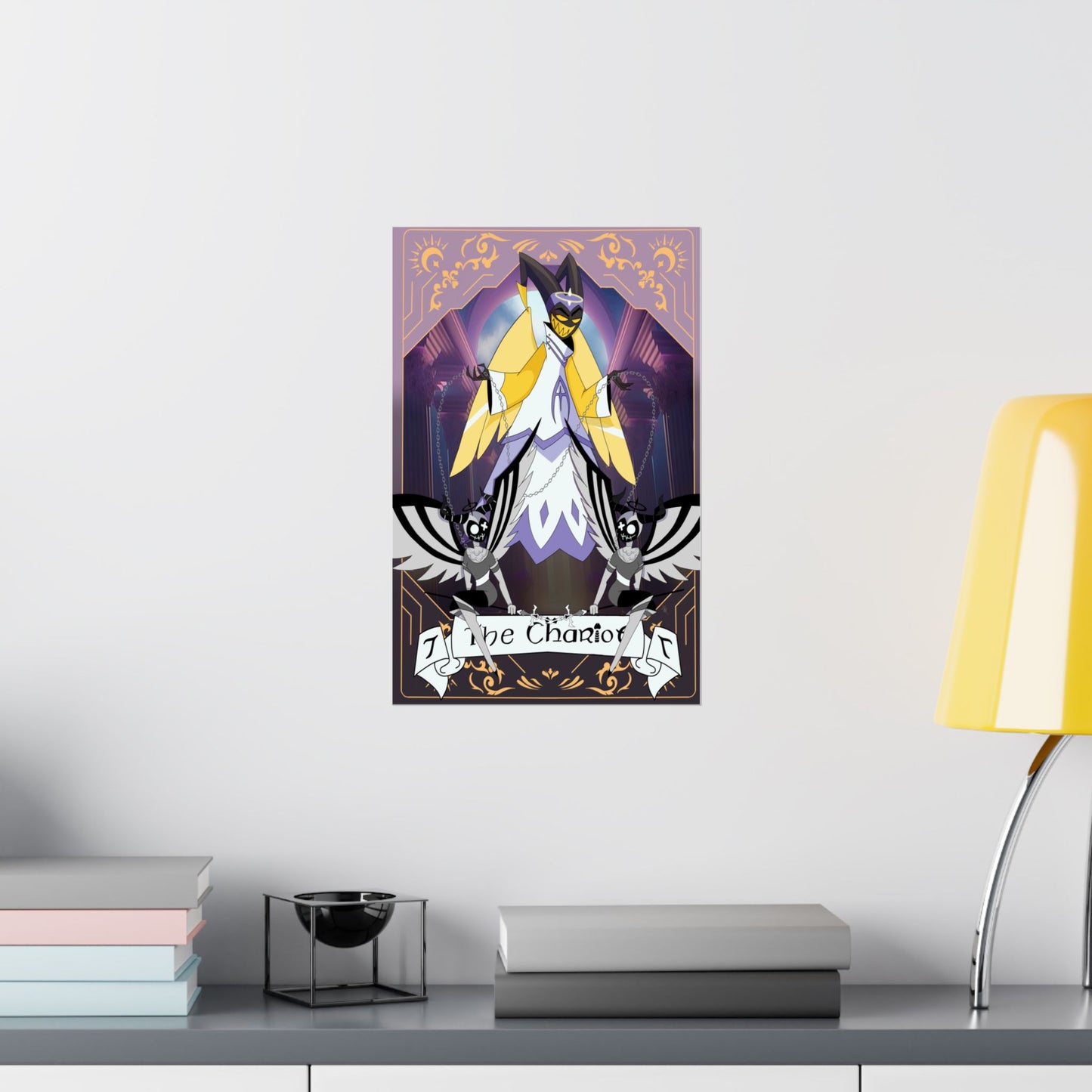 Hasbin Hotel - Tarot Card Poster - The Chariot - Poster