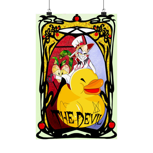 Hasbin Hotel - Tarot Card Poster - The Devil - Poster
