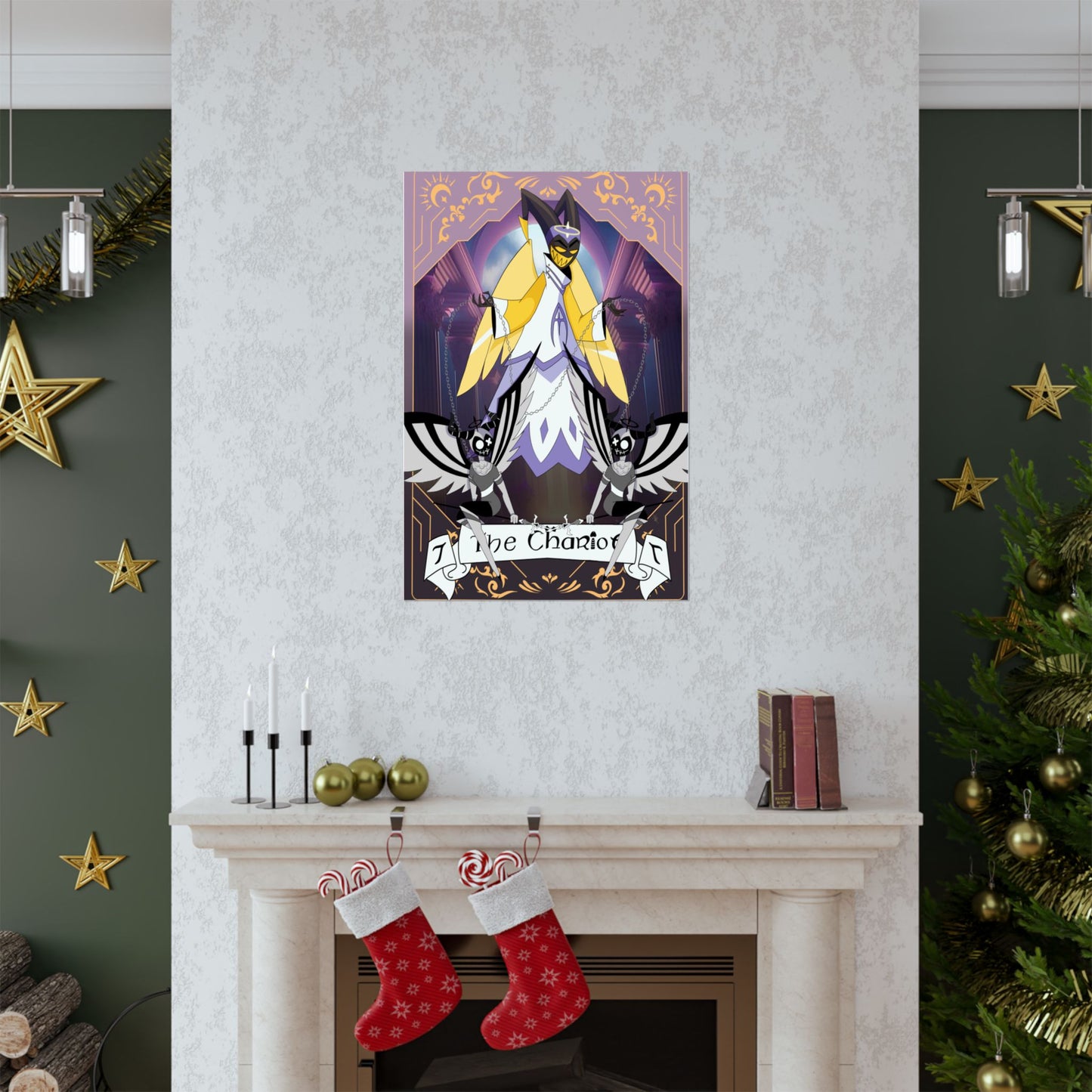 Hasbin Hotel - Tarot Card Poster - The Chariot - Poster