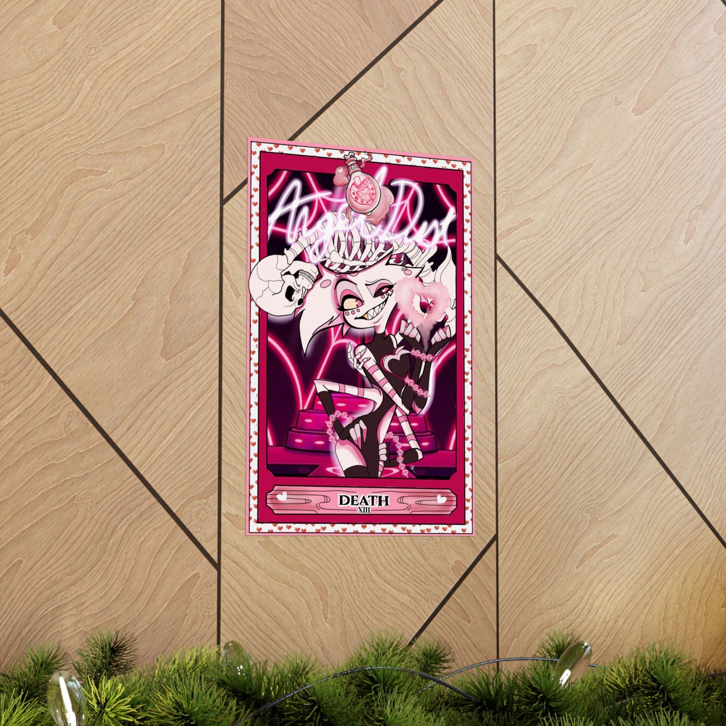 Hasbin Hotel - Tarot Card Poster - Angel Dust - Poster