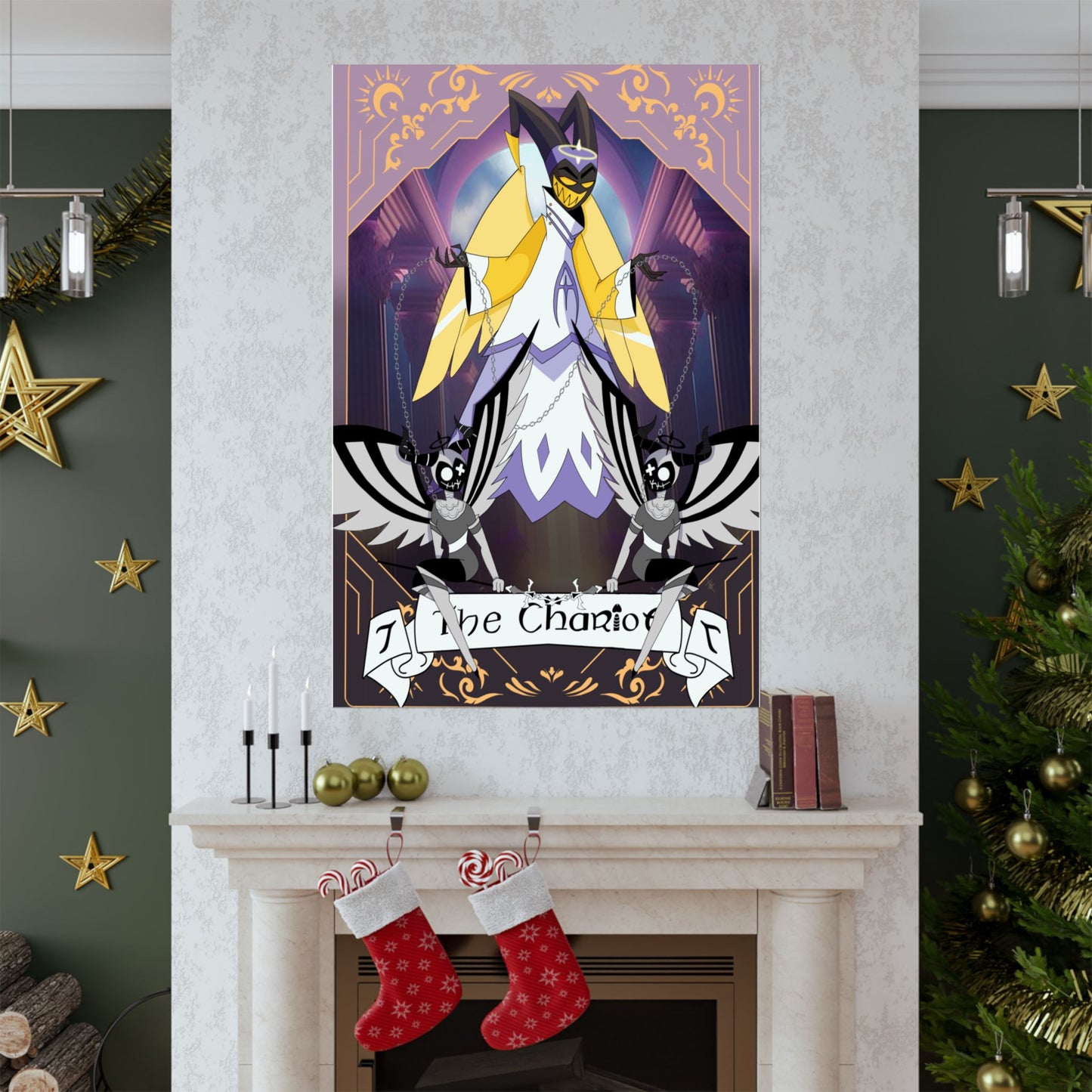Hasbin Hotel - Tarot Card Poster - The Chariot - Poster