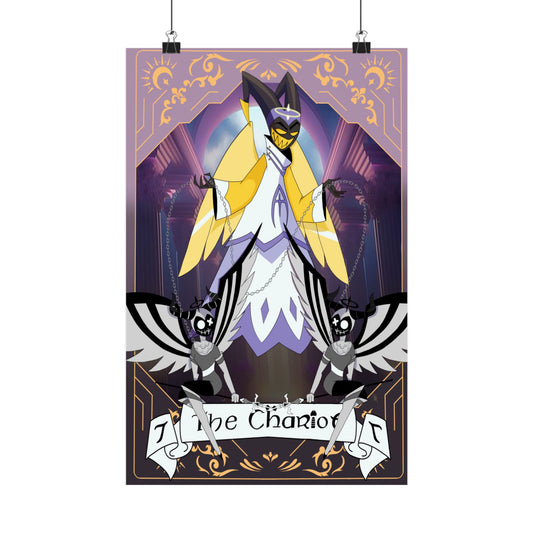 Hasbin Hotel - Tarot Card Poster - The Chariot - Poster