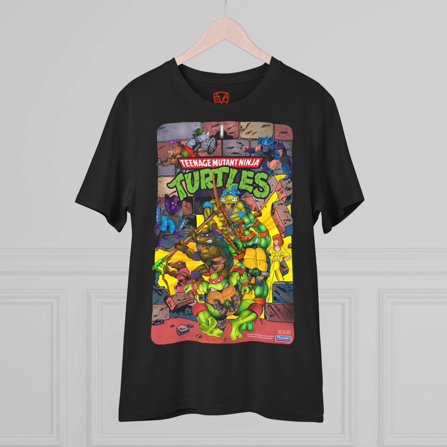 TMNT - Playmates Toy Card Back - T-shirt - Unisex