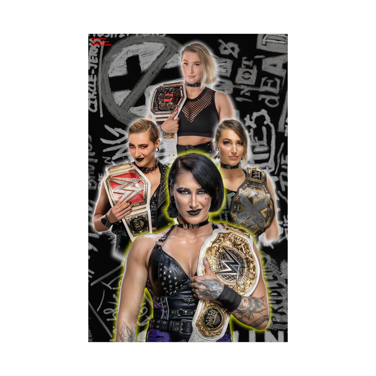 Wrestling - Rhea Ripley - Poster